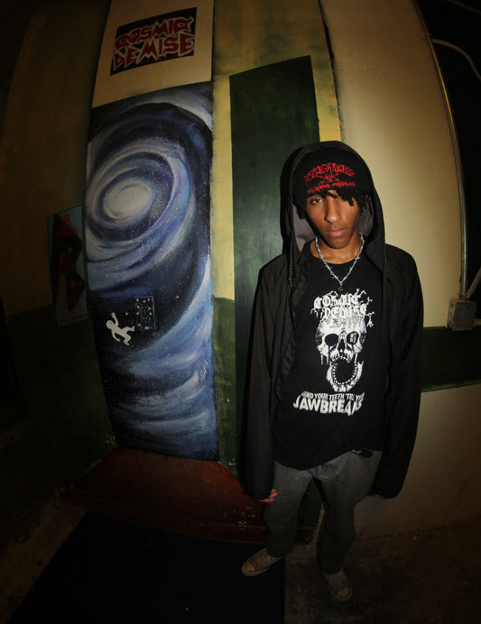 COSMIC DEMISE Ali Bilal Art Mural Active Ride Shop Santa Monica