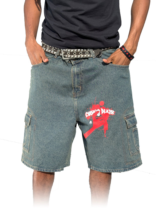 Y2K BAGGY JORTS