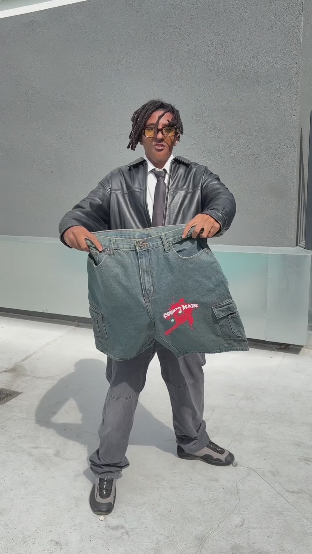 Y2K BAGGY JORTS – Cosmic Demise