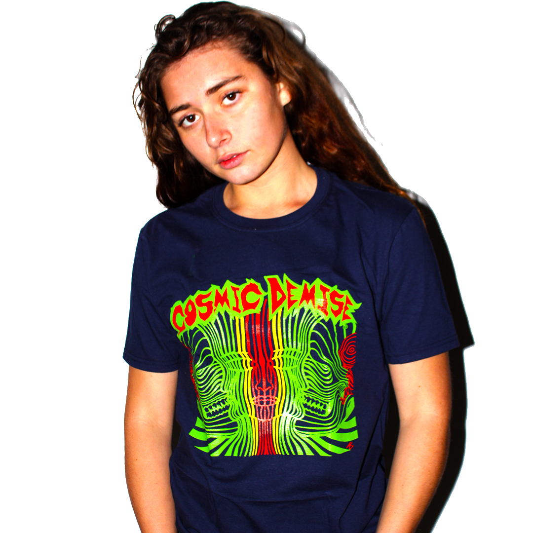 Sana @k.i.dd.o for Cosmic Demise Underground Streetwear
